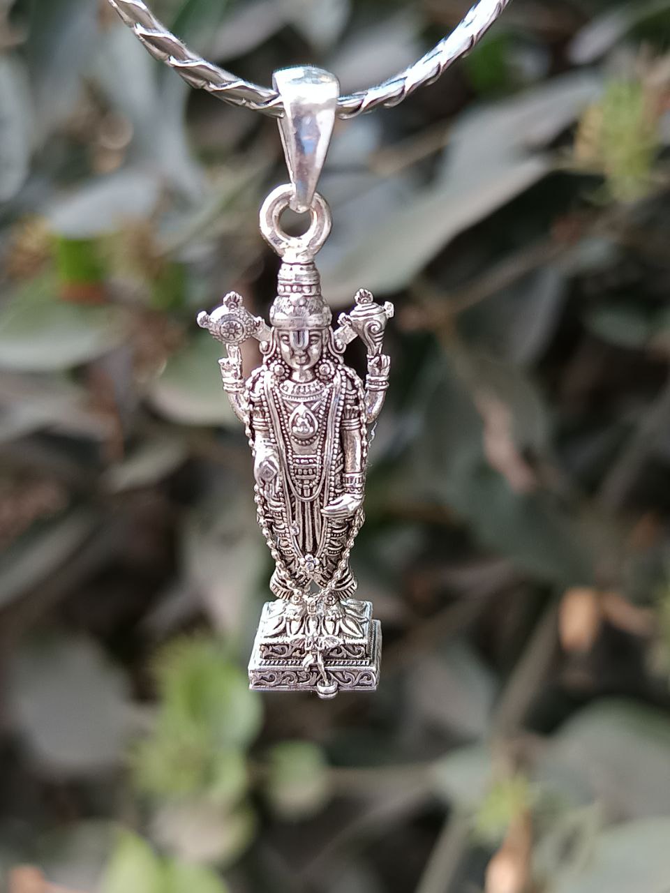 Tirupati Balaji Pendant With Chain