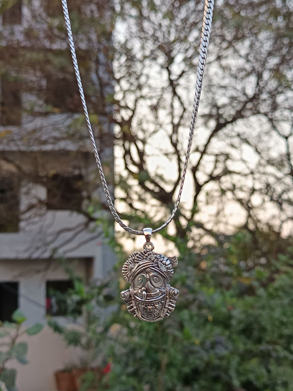 Bhagwan Jagannath Pendant With Chain