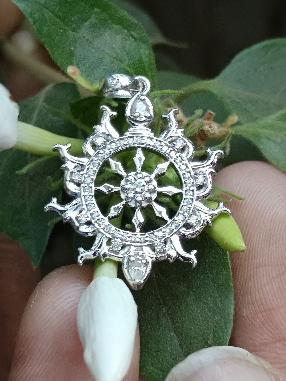 Sudarshan Chakra Pendant With Chain
