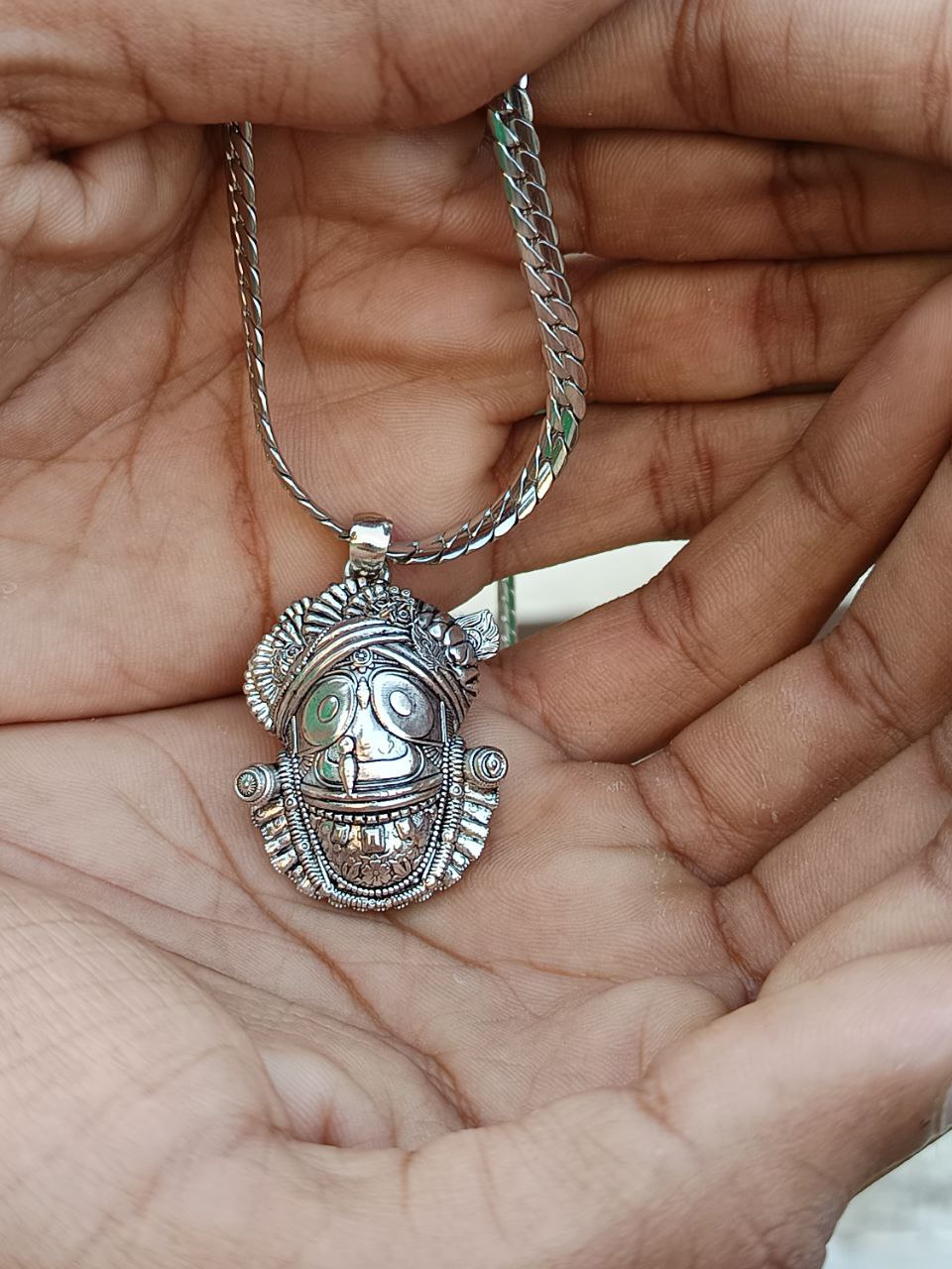Bhagwan Jagannath Pendant With Chain