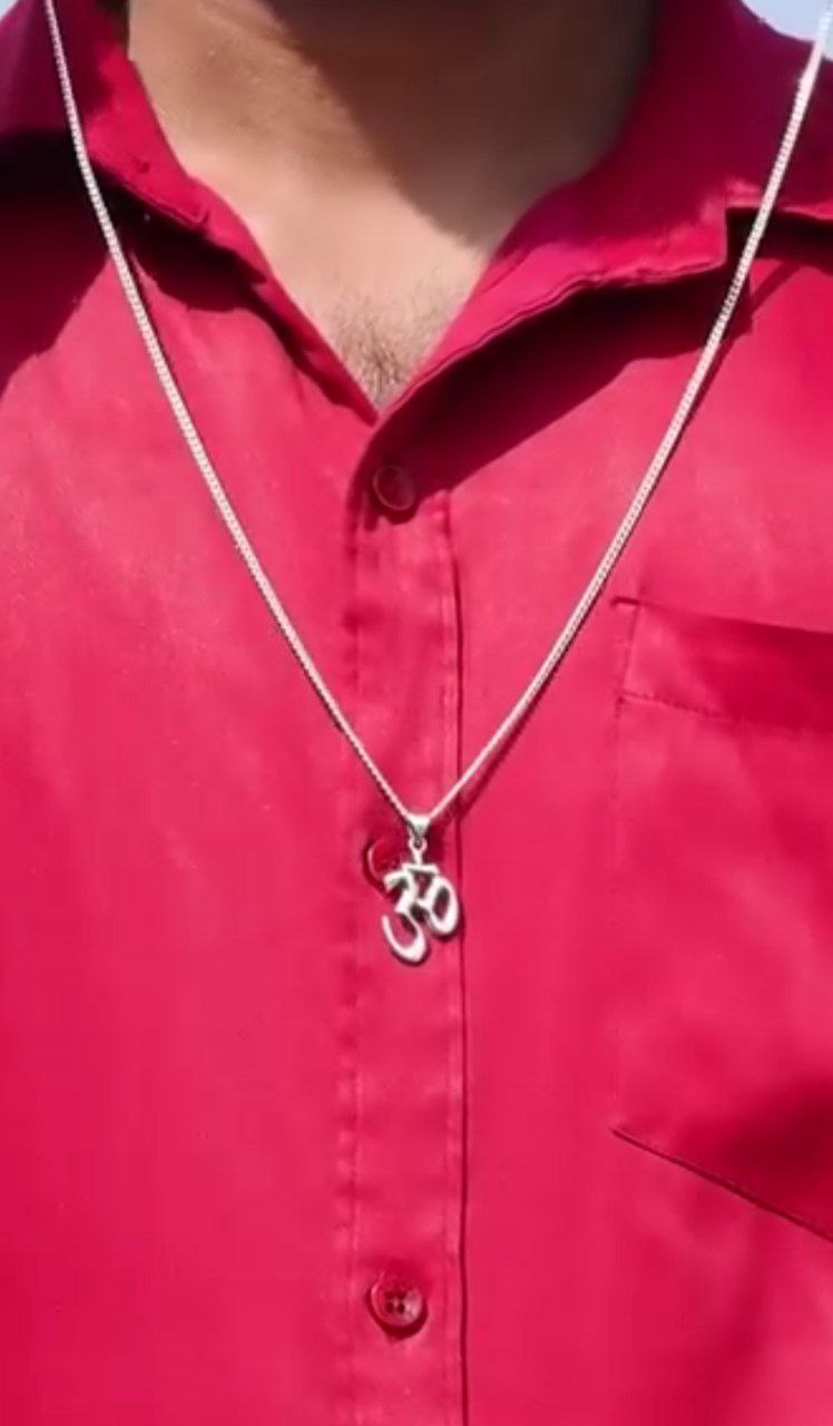 OM Naam Pendant With Chain
