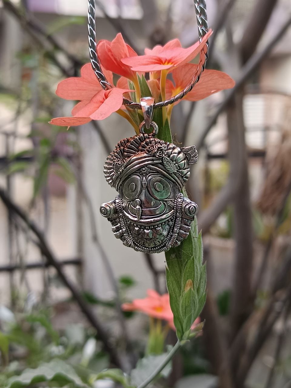 Bhagwan Jagannath Pendant With Chain