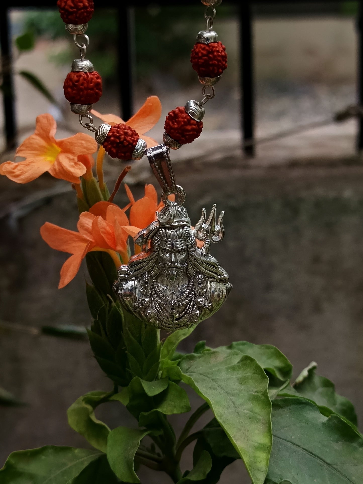 Bhairavnath Mahakal Baba Pendant With Chain