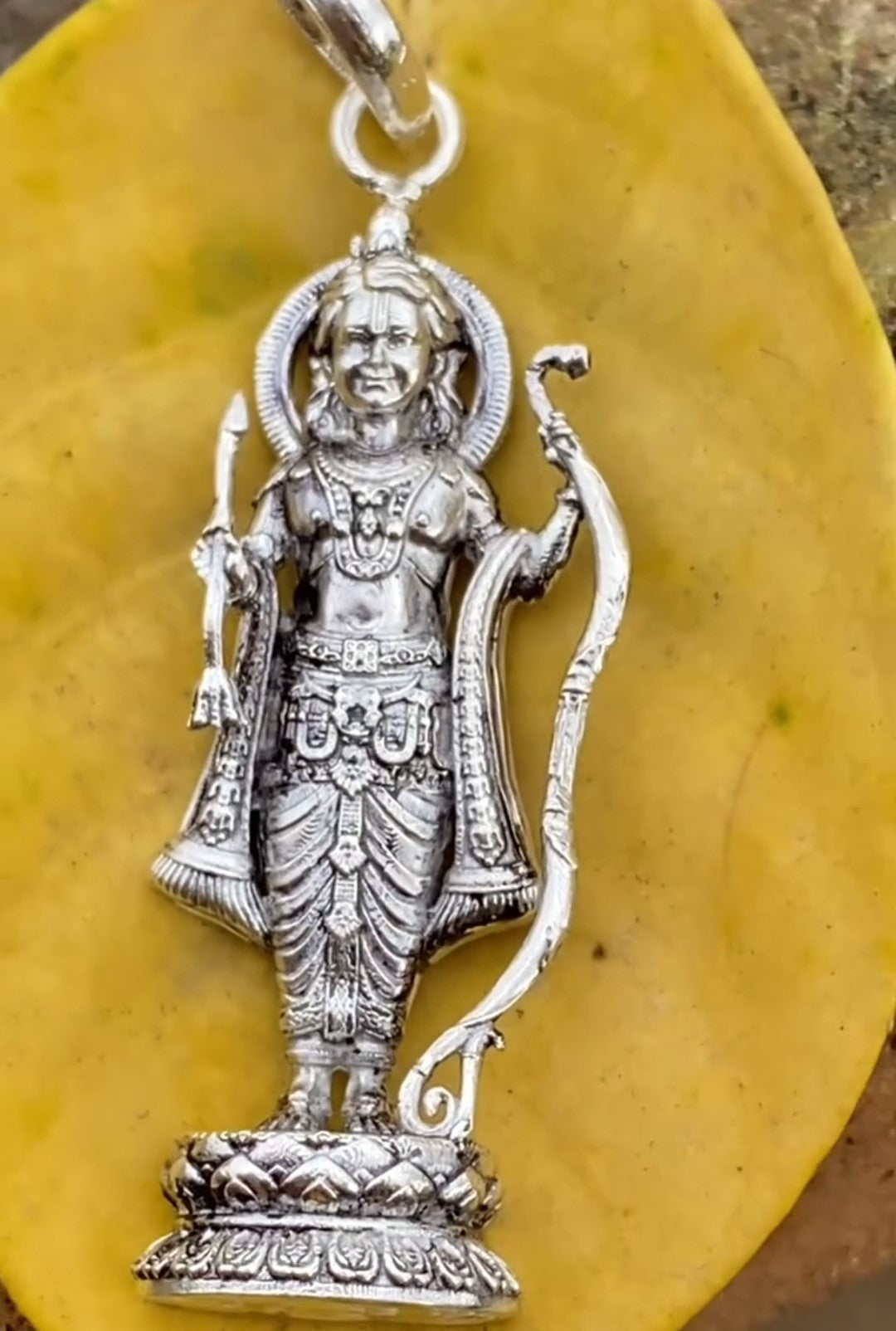 Ayodha Ram Lalla Pendant With Chain