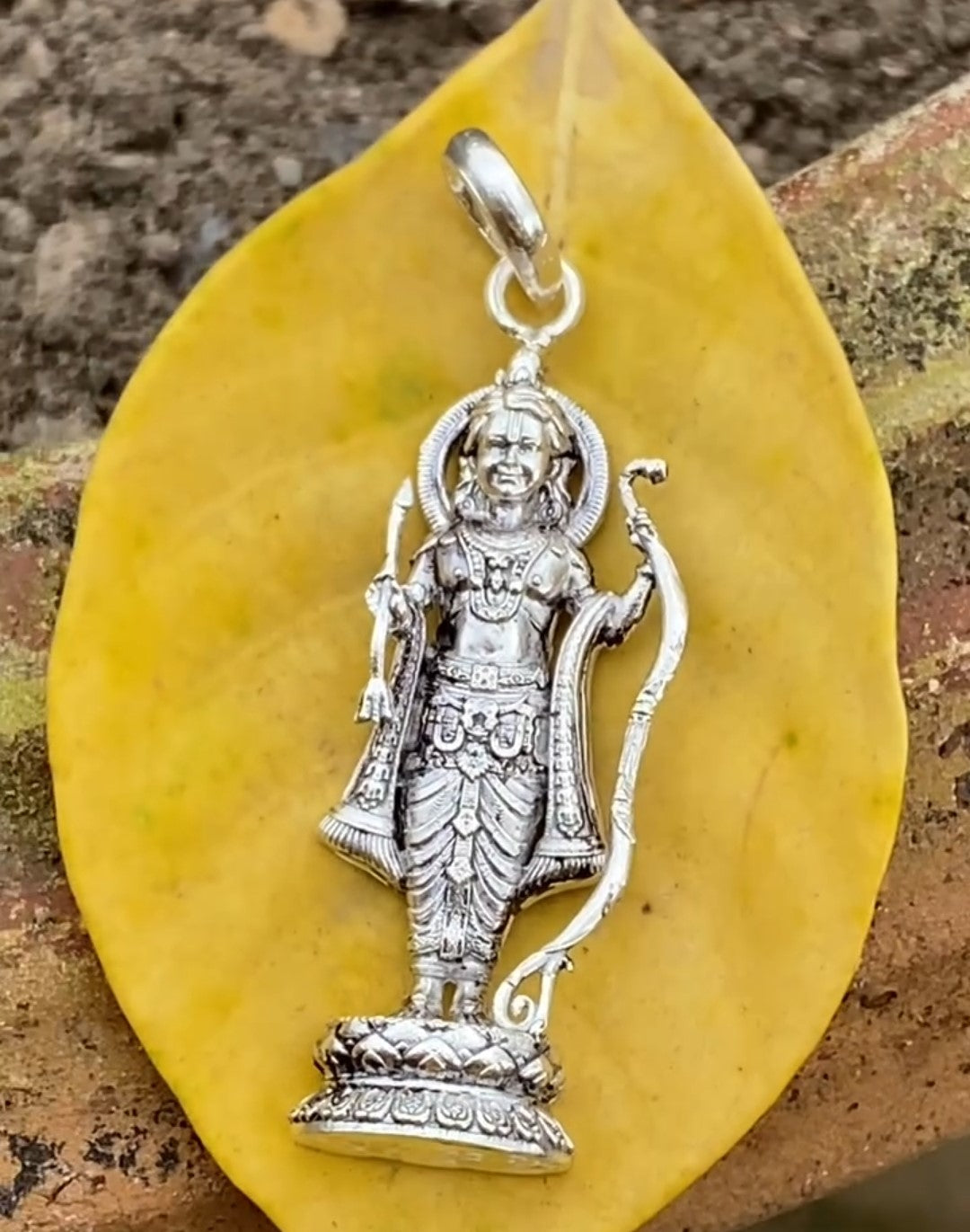 Ayodha Ram Lalla Pendant With Chain