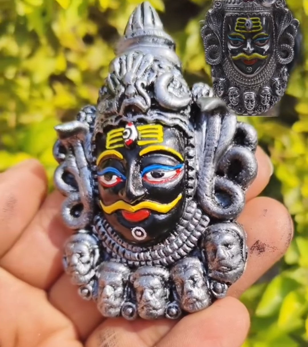 Ujjain Mahakal Pendant With Chain