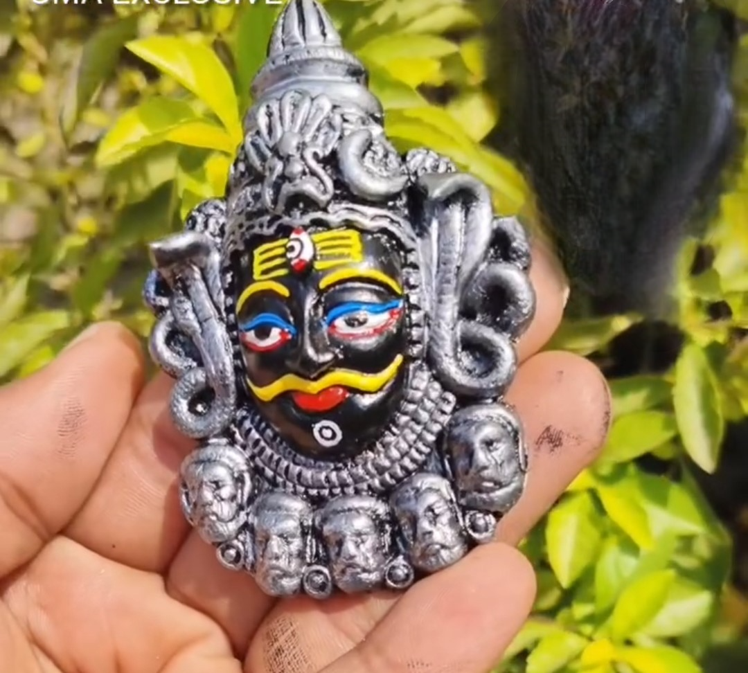 Ujjain Mahakal Pendant With Chain