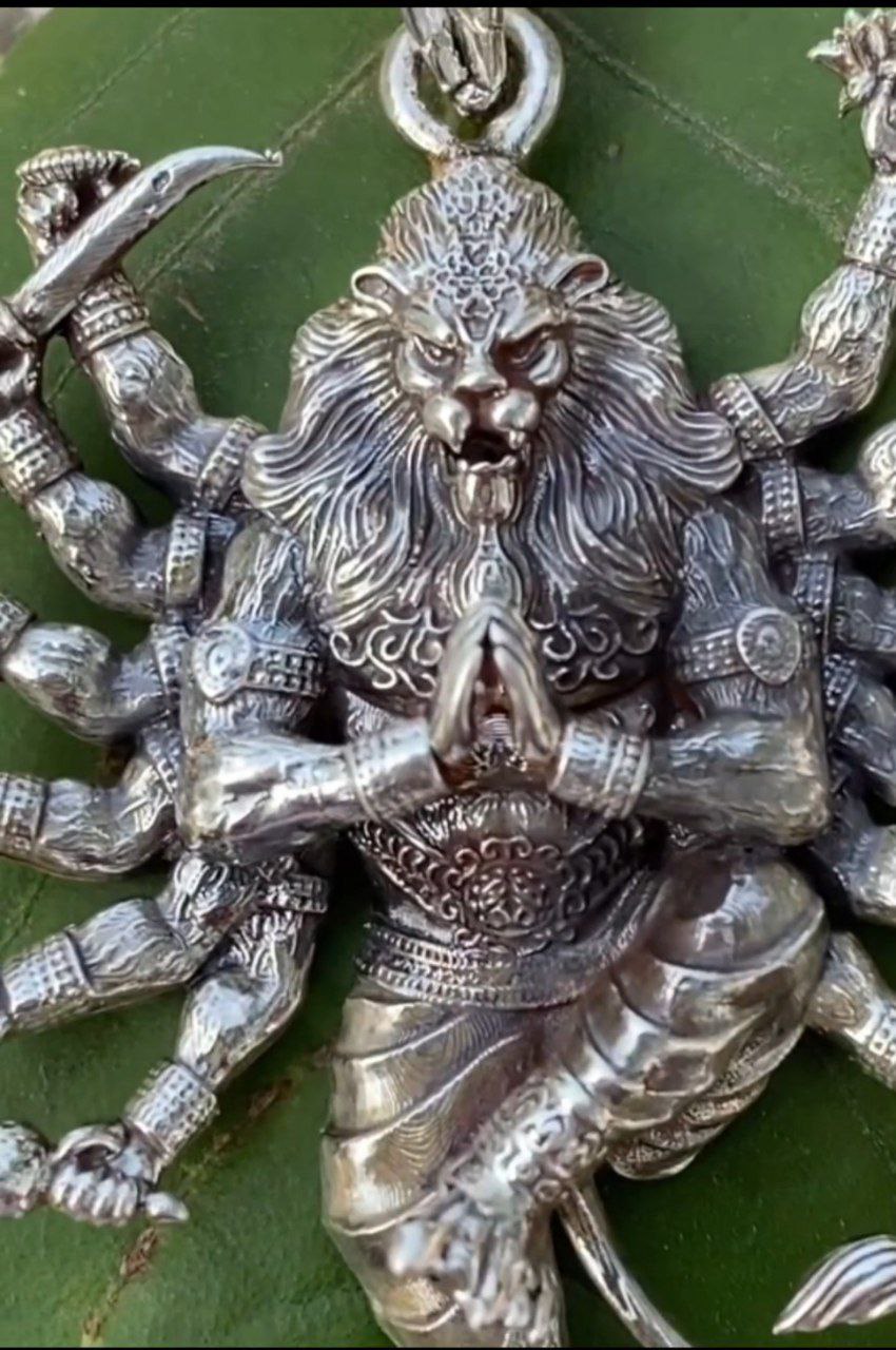 Narsimha Bhagwan Pendant With Chain