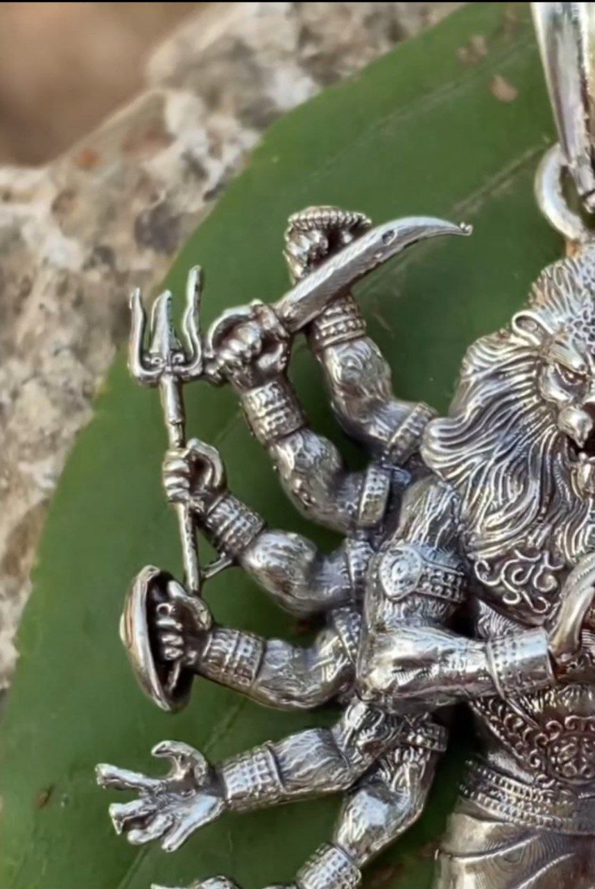 Narsimha Bhagwan Pendant With Chain