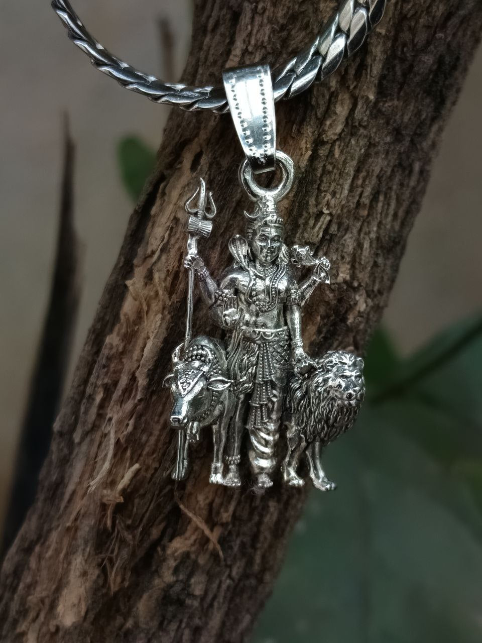 Ardhanarishwar Pendant with Chain