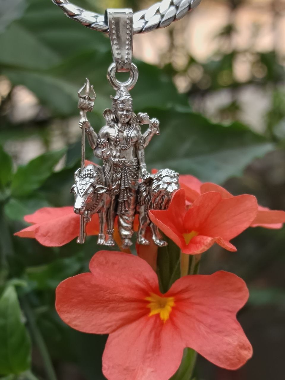 Ardhanarishwar Pendant with Chain