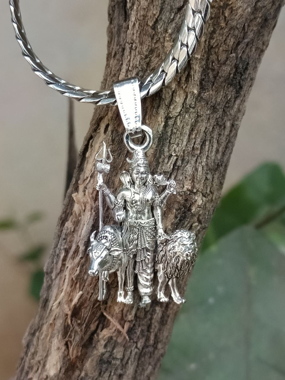 Ardhanarishwar Pendant with Chain