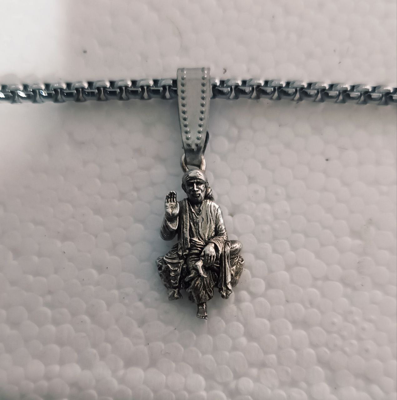 Sai Baba Pendent With Chain