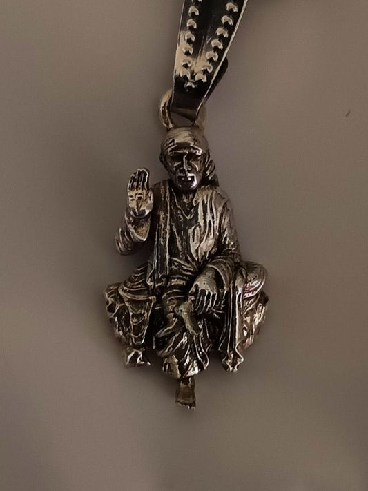 Sai Baba Pendent With Chain