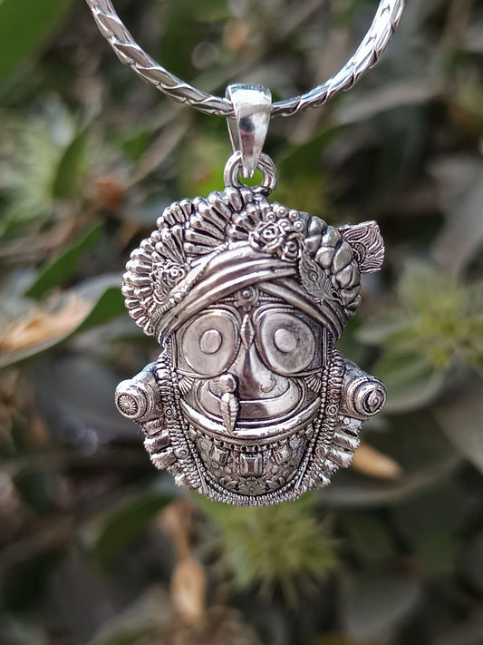 Bhagwan Jagannath Pendant With Chain