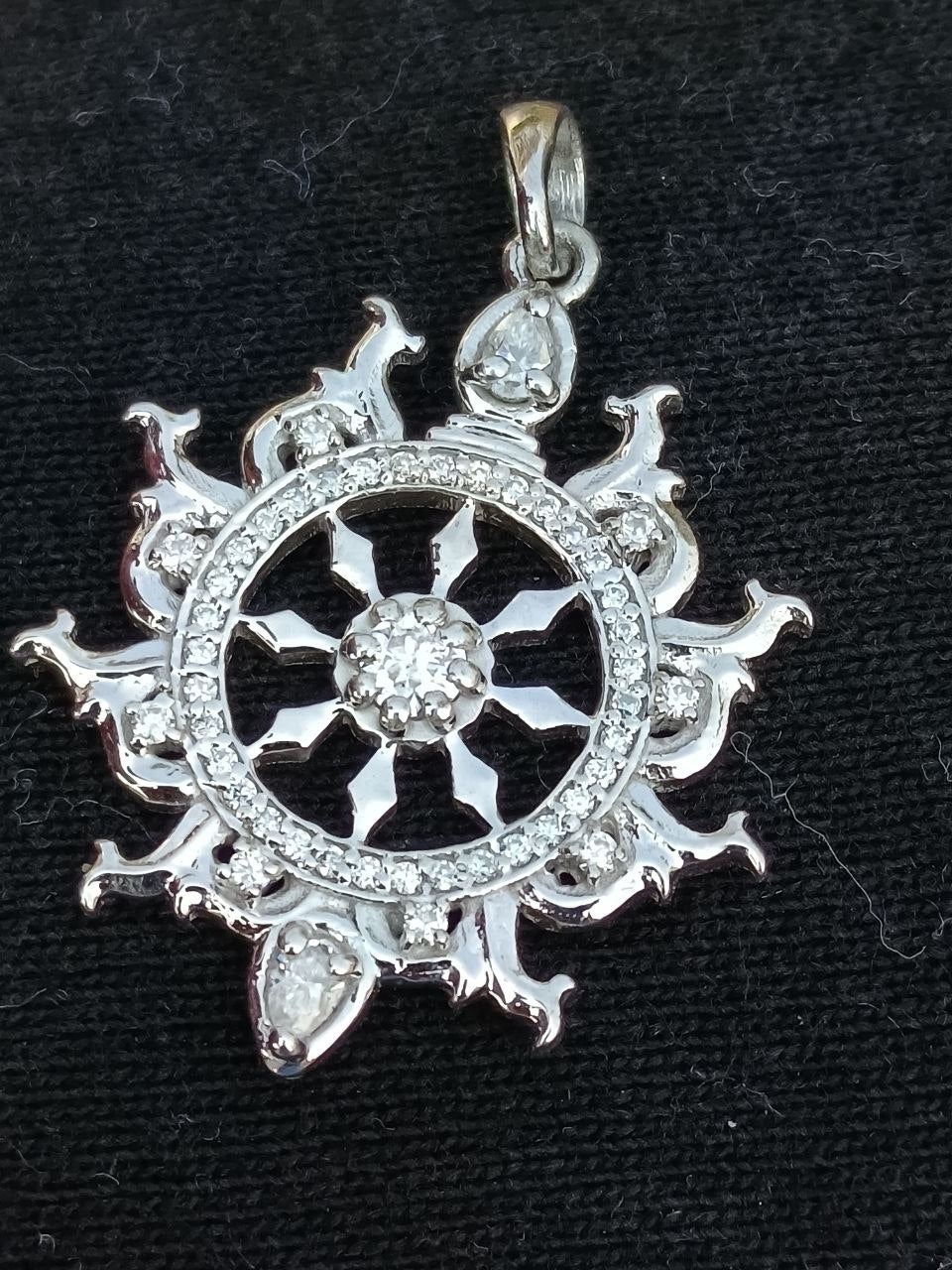 Sudarshan Chakra Pendant With Chain