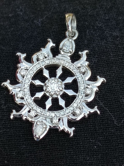 Sudarshan Chakra Pendant With Chain
