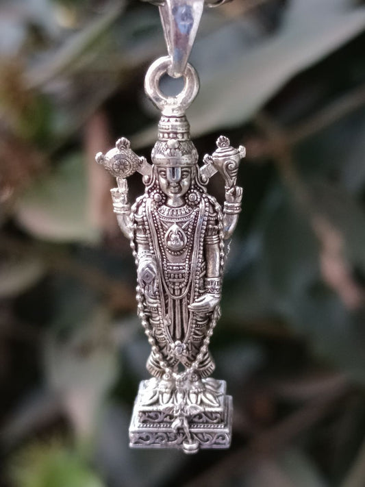 Tirupati Balaji Pendant With Chain