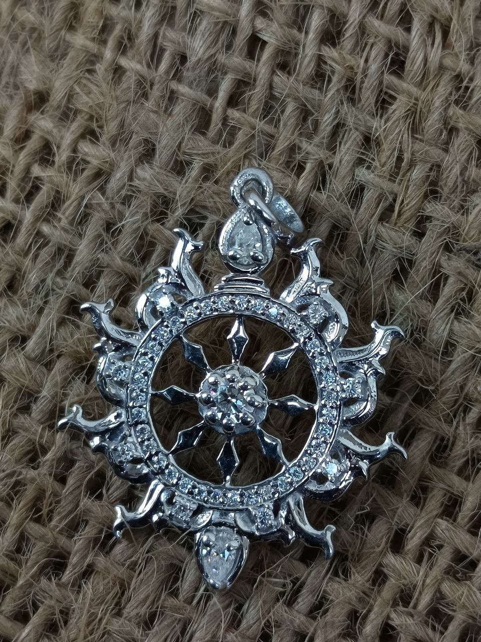 Sudarshan Chakra Pendant With Chain