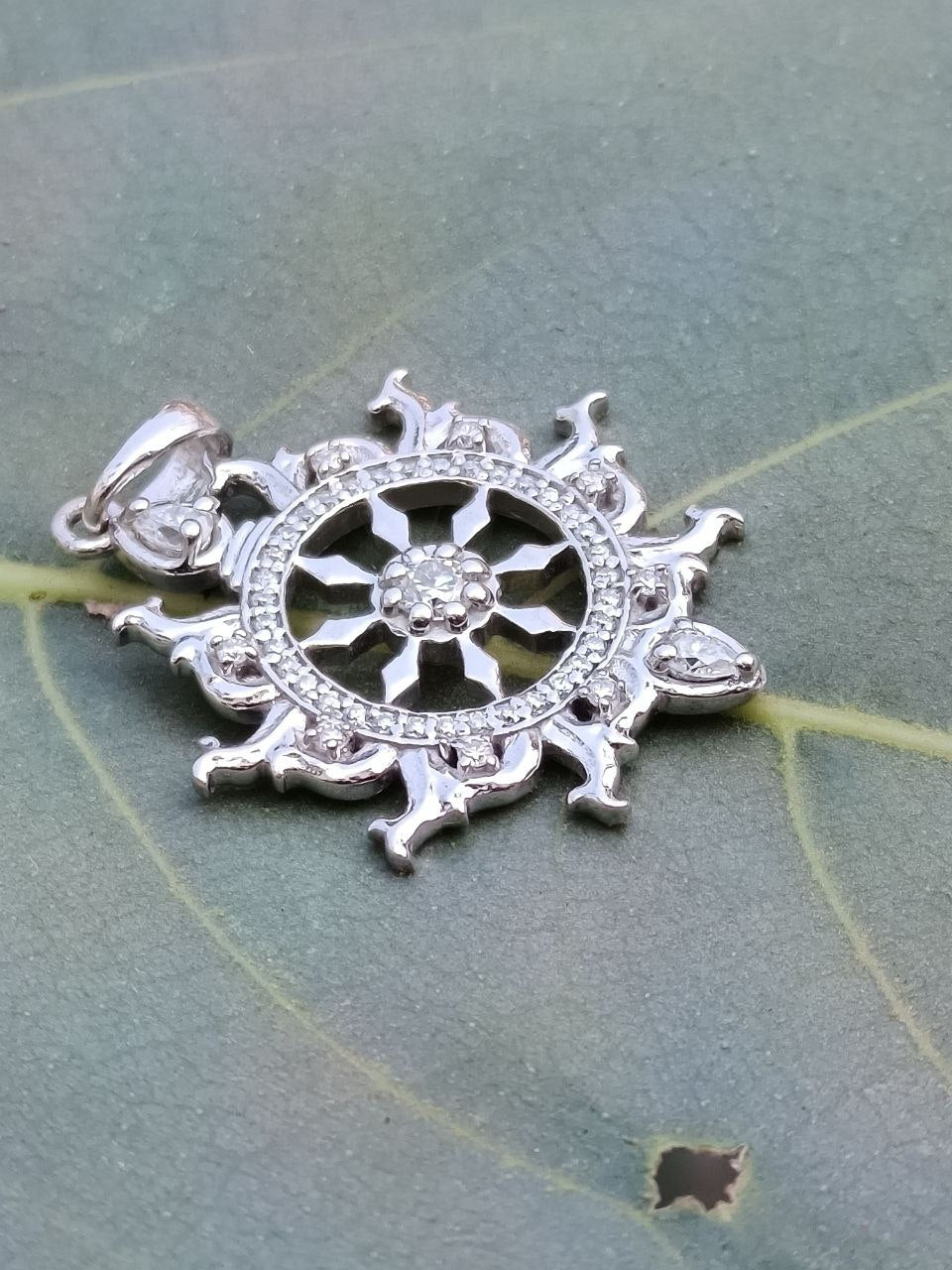 Sudarshan Chakra Pendant With Chain