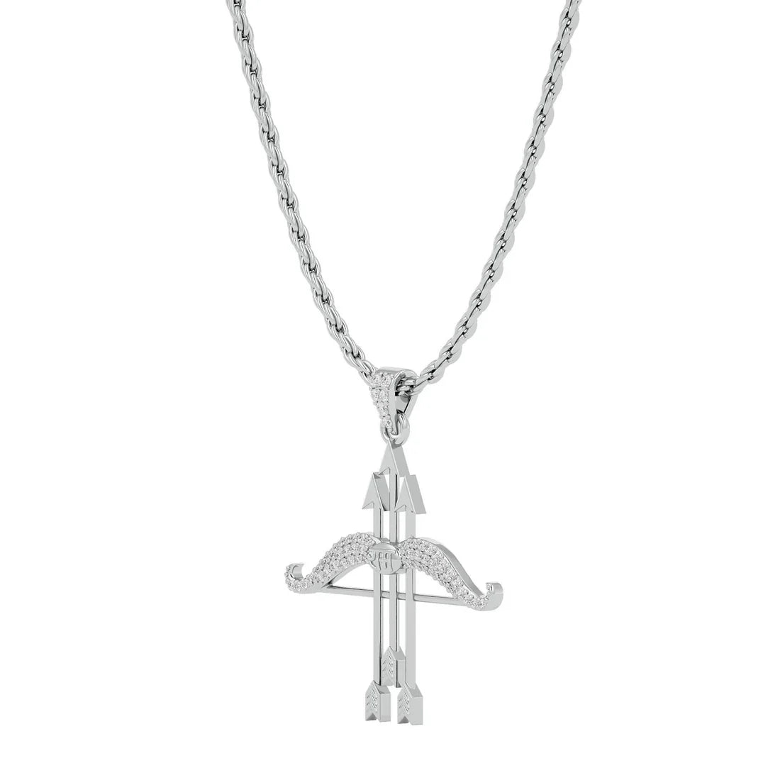 Shree Ram Dhanush Pendant With Chain