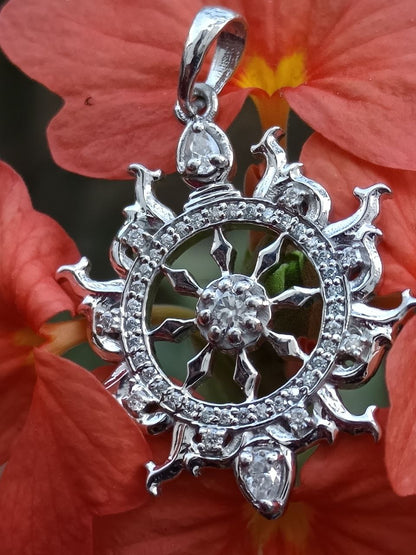 Sudarshan Chakra Pendant With Chain