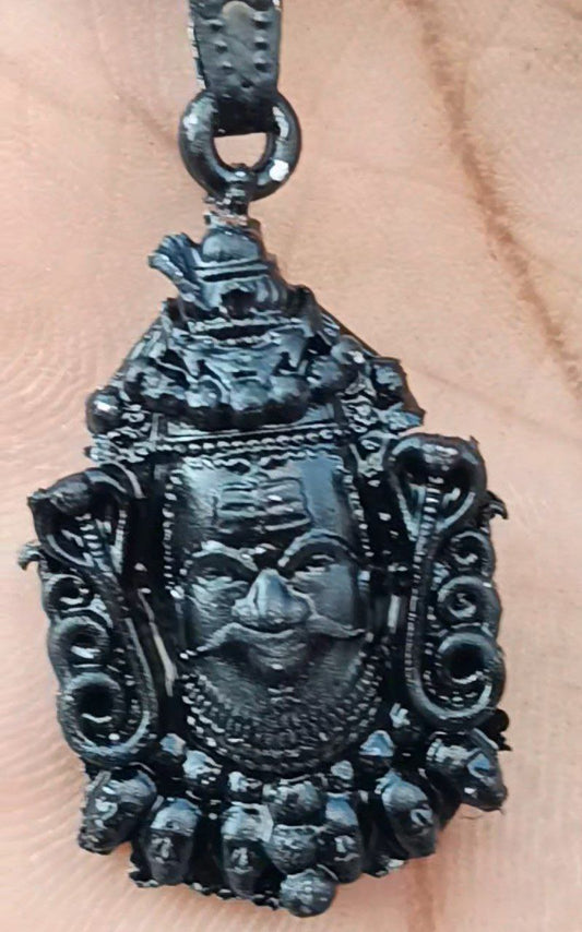 Ujjain Mahakal Black Pendant
