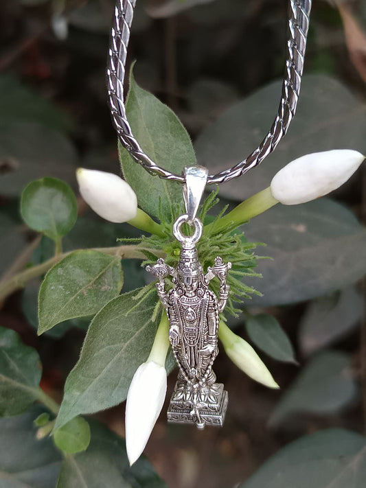 Tirupati Balaji Pendant With Chain