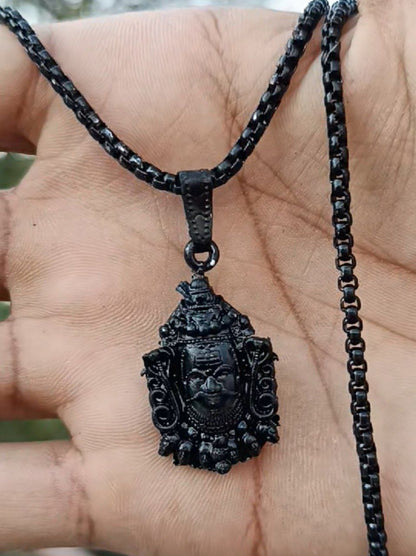 Ujjain Mahakal Black Pendant
