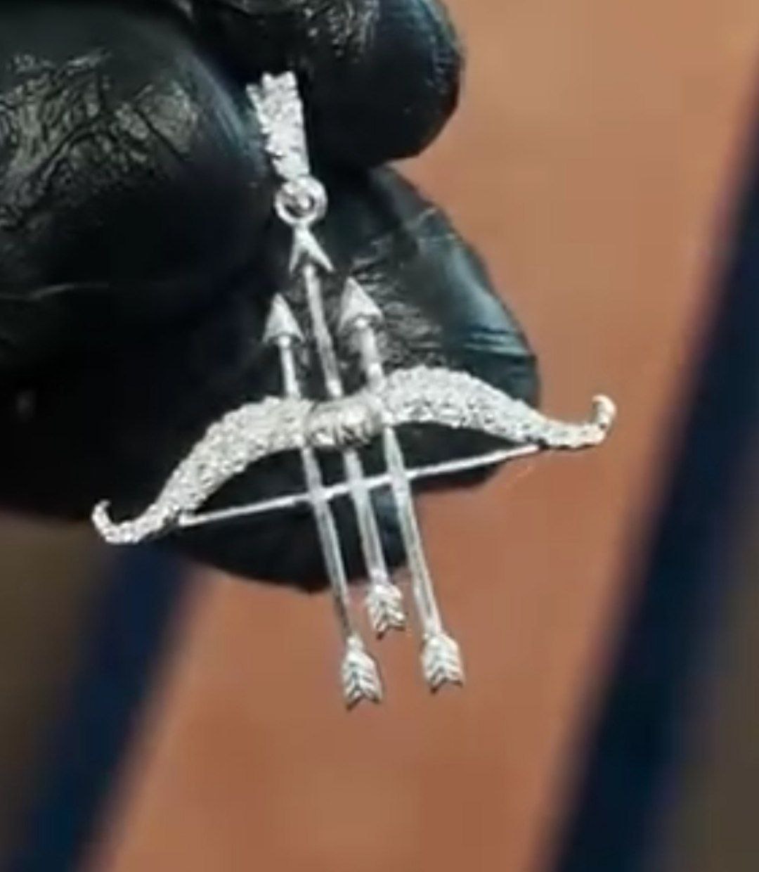 Shree Ram Dhanush Pendant With Chain