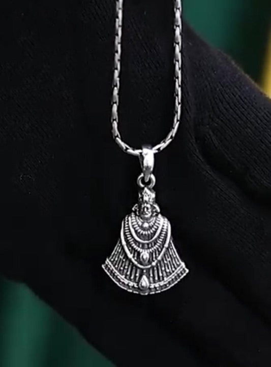 Khatushyam Bhagwaan Pendant With Chain