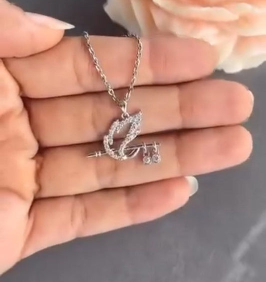 Shree Krishna Flute Pendant With Chain