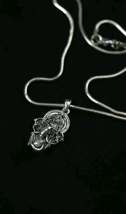 Ganesha Pendant With Chain