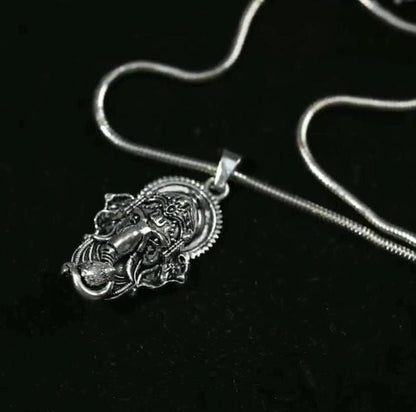 Ganesha Pendant With Chain