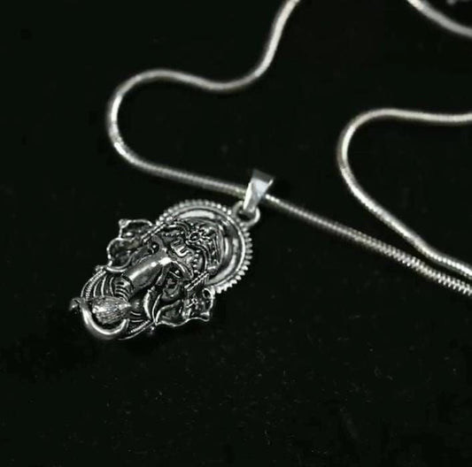 Ganesha Pendant With Chain