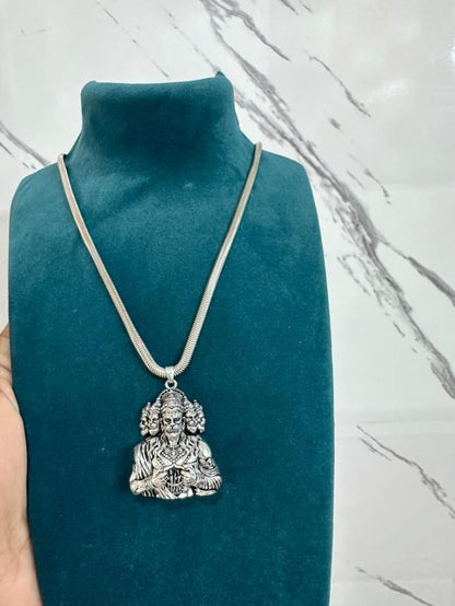Panchamukhi Hanuman Pendant With Chain