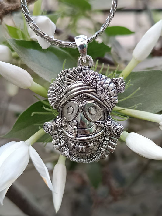 Bhagwan Jagannath Pendant With Chain
