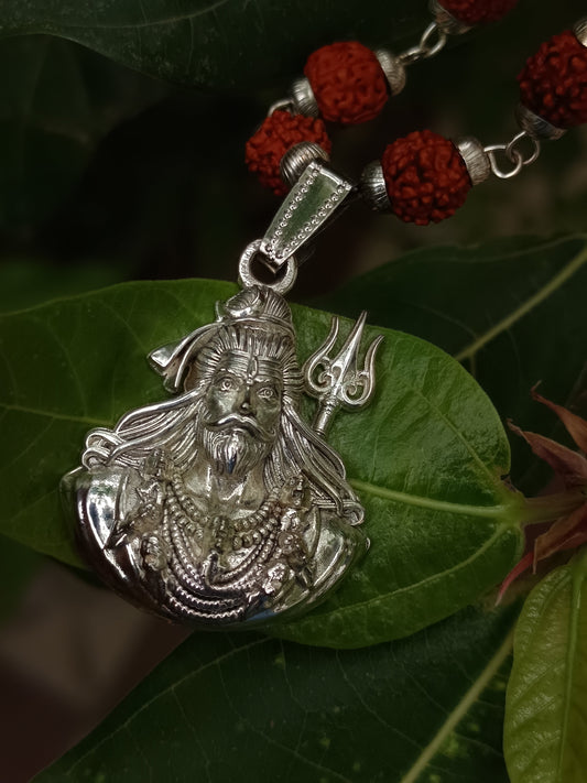 Bhairavnath Mahakal Baba Pendant With Chain