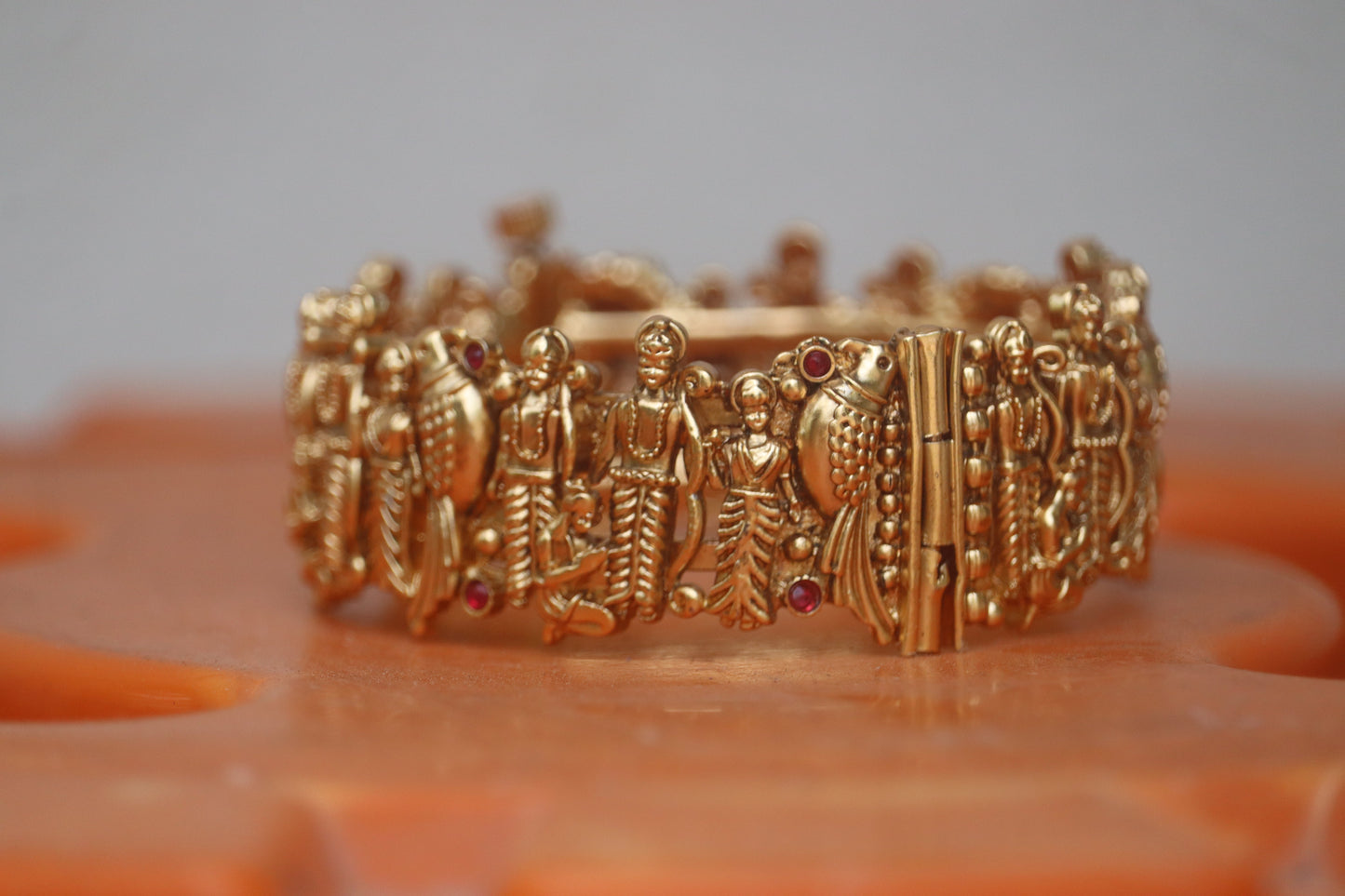Shree Ramji-Sita Mata Design pavitra Kada / Bracelete