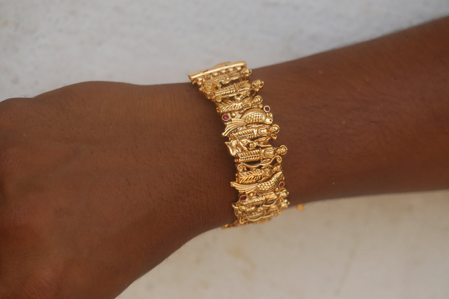 Shree Ramji-Sita Mata Design pavitra Kada / Bracelete