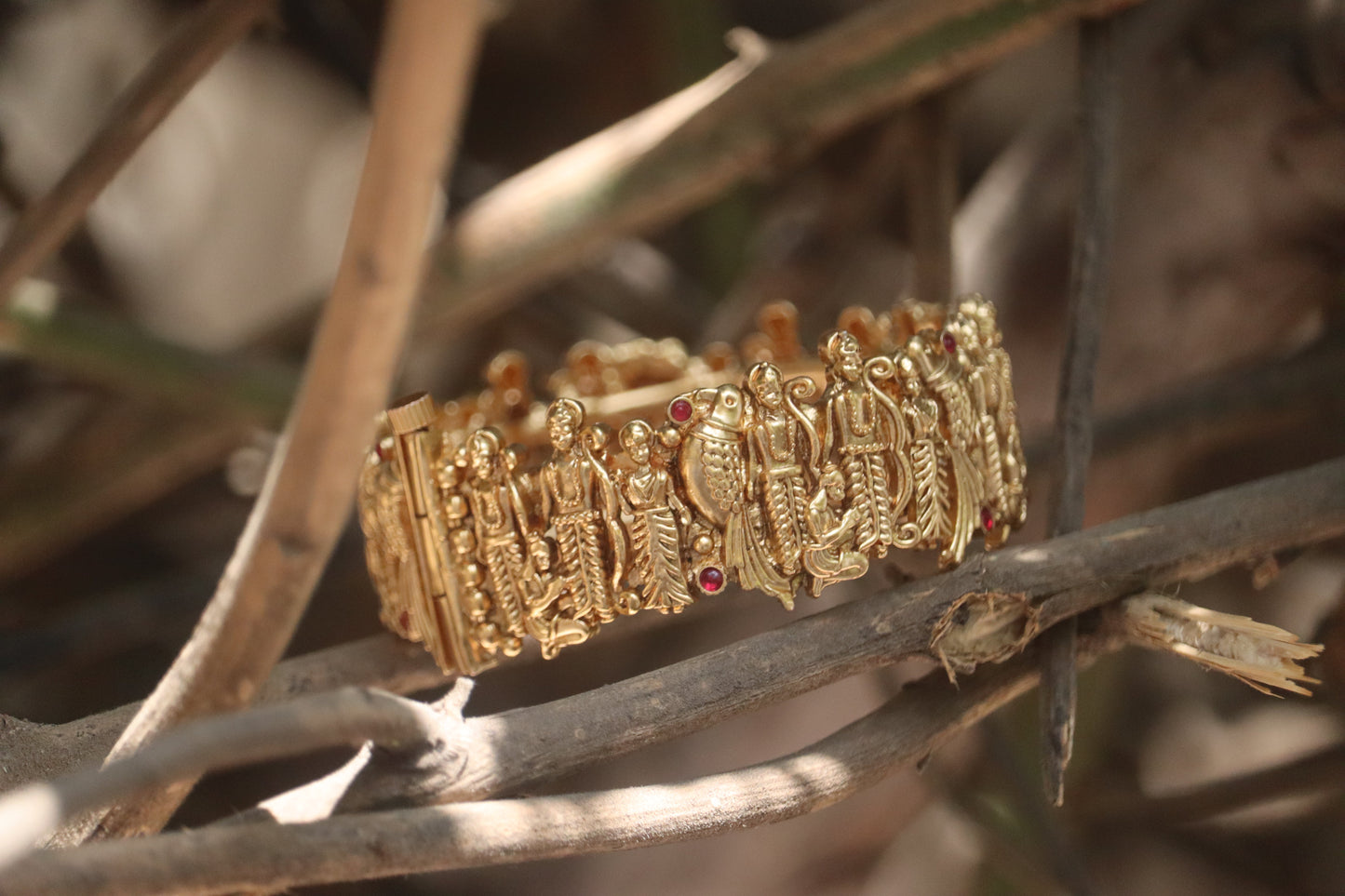 Shree Ramji-Sita Mata Design pavitra Kada / Bracelete
