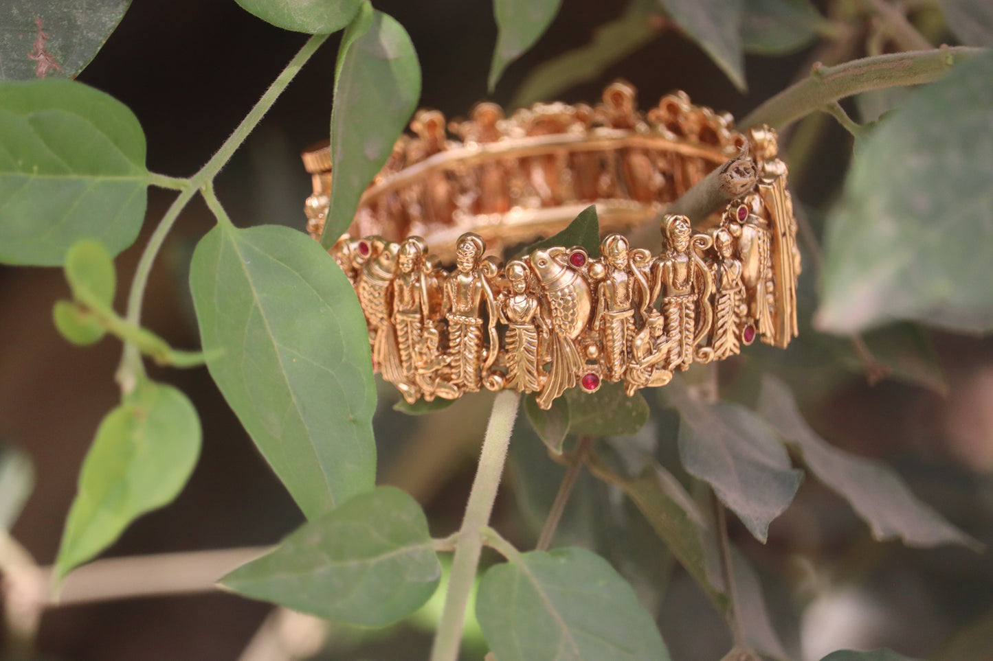 Shree Ramji-Sita Mata Design pavitra Kada / Bracelete