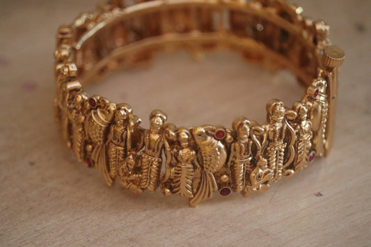 Shree Ramji-Sita Mata Design pavitra Kada / Bracelete