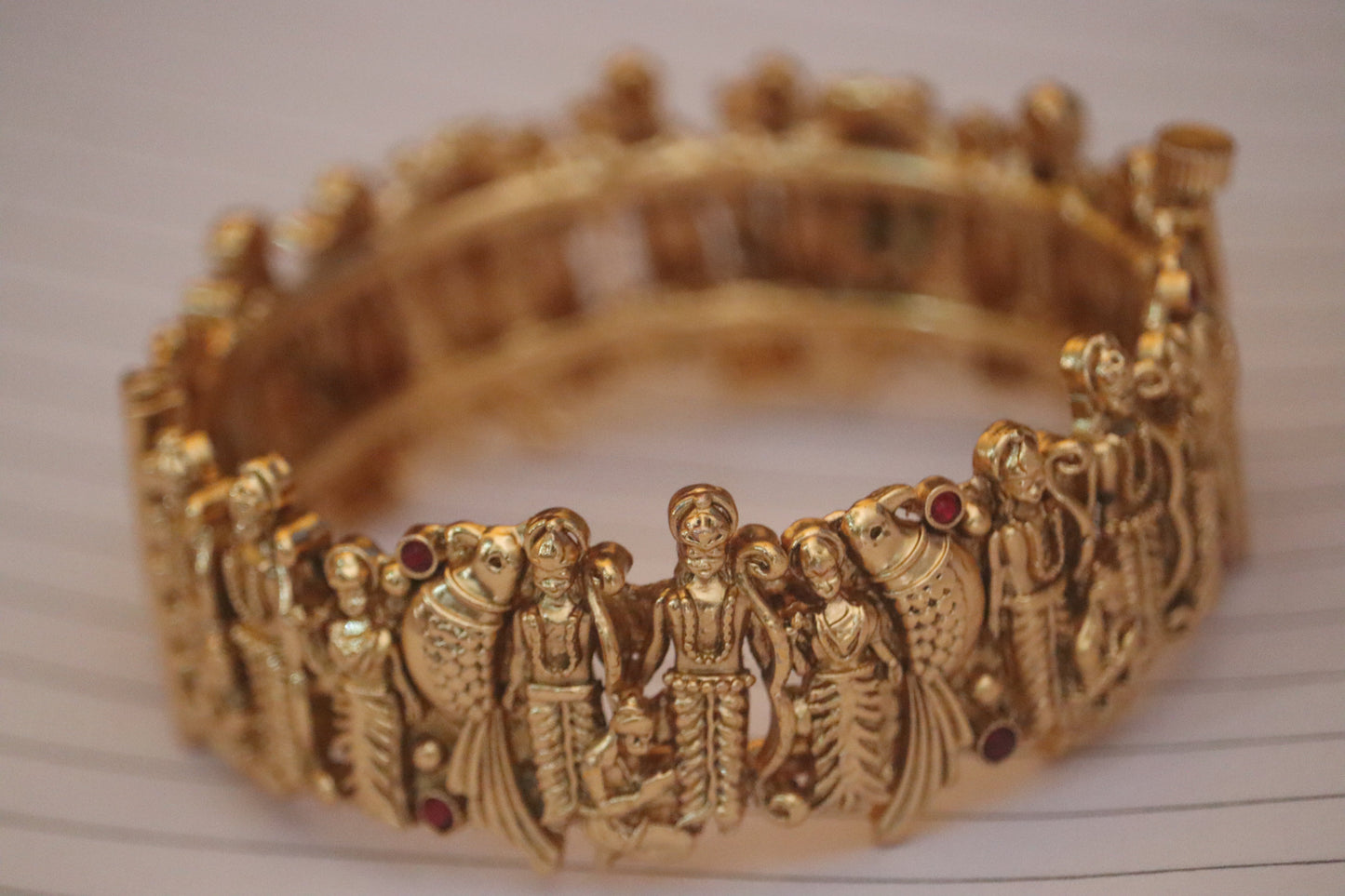 Shree Ramji-Sita Mata Design pavitra Kada / Bracelete