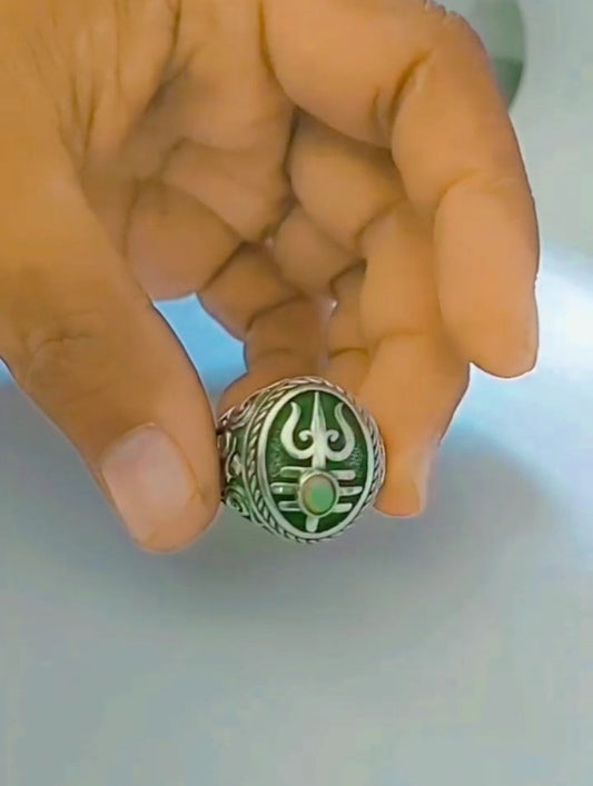 Mahadev Trishul Ring