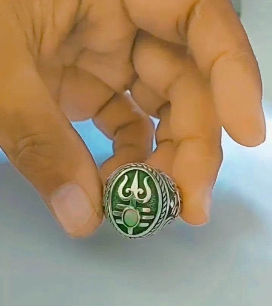 Mahadev Trishul Ring