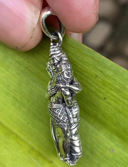 Shree Ramji-Hanumaanji Bhet Pendant with Chain