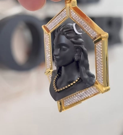 Adiyogi Pendant With Chain