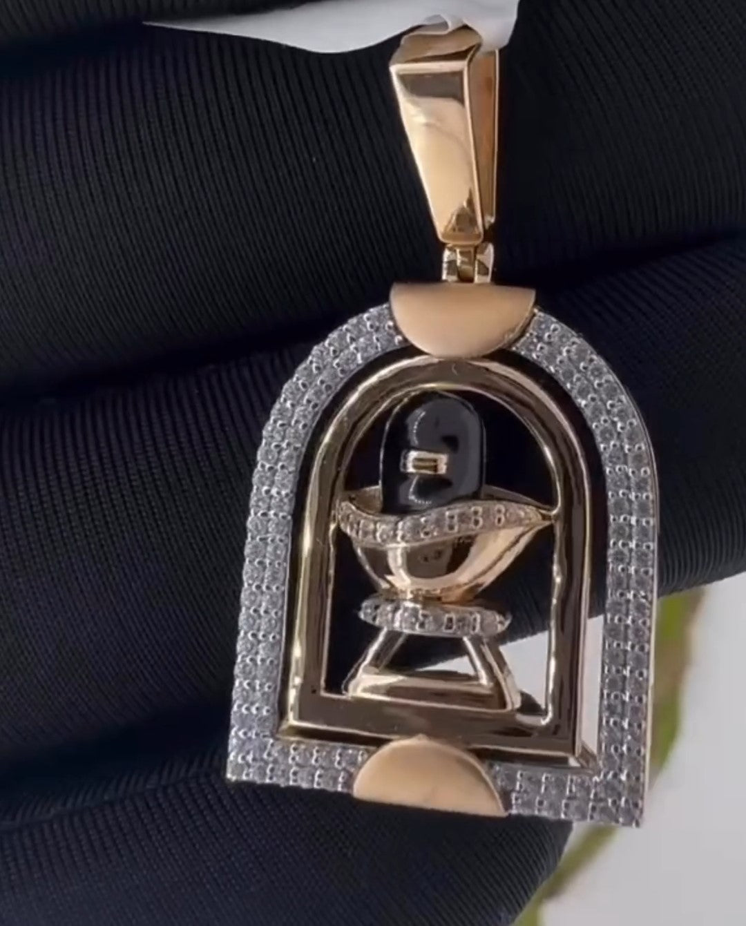 Shivlingam Pendant With Chain