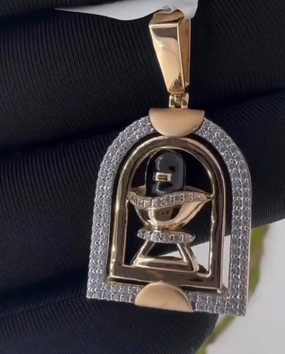 Shivlingam Pendant With Chain